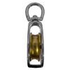 Single Wheel Pulley with Swivel Eye - 2 Inch Sheave Height