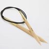 KnitPro 80 cm x 12 mm Basix Fixed Circular Needles, Birch