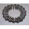 (35) #6x5/8 Guitar Amp or Speaker Corner Protector Screws • Stainless Truss Head