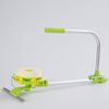 Extendable High-Rise Window Cleaner Telescopic U-Type Window Cleaning Squeegee Washer with Telescoping Pole, Adjustable Various Angles Head, 2 in 1 Sponge Squeegee, Washable Sponge Tool Kit