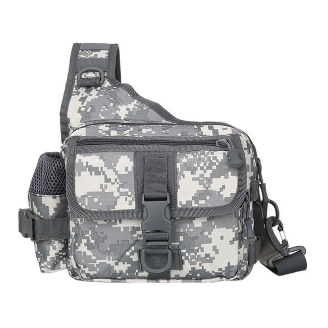 Tactical Shoulder Bag Men Outdoor Chest Bag Sling Multicam