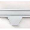 Maxx Flo Outlet - Oversized Downspout Outlet (5 inch, Low Gloss White)