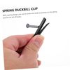 FOMIYES 100pcs Hairpin Accessories Spring Iron Crafts