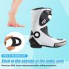 lasuroa 20pcs Ski Ankle Donut Boot Pads, Self-Adhesive EVA Ski Boot Fitting Foam Pads Snowboard Boot Pads to Decrease Heel Lift and Ankle Friction While Skiing or Snowboarding