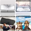 Car Windshield Sun Shade Umbrella Front Window Cover Visor Foldable UV Block