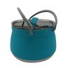 Collapsible Camping Saucepan 750ML (Kettle Folding Pot Silicone Cookware Foldable Small Lightweight)
