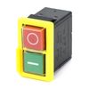 QWORK® KJD 6 Universal Replacement NVR Switch 250V 4 A, Emergency Stop