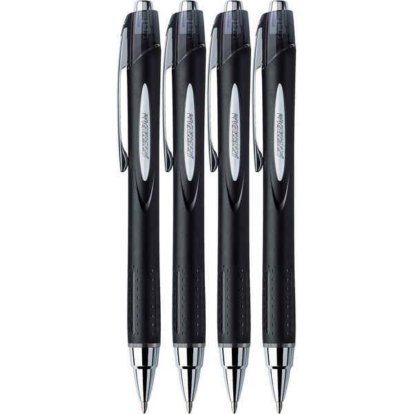 Uni-Ball Jetstream RT SXN-210 Rollerball Pen (Pack of 4) - Black