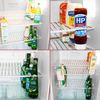 SPARES2GO Fridge Shelf Compatible with Logik Refrigerator Freezer (White, Adjustable, Plastic Coated, Extendable Arms)