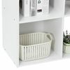 9-Cube Closet Organizer Shelves Storage White Saving Space for Room Office