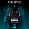 Wireless CarPlay Adapter Bluetooth 5.0 Plug&Play Auto Connect for iPhone Android