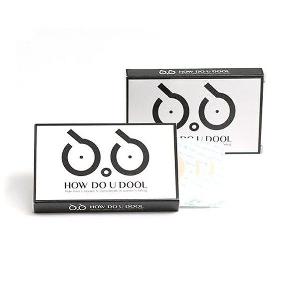 Howdu Nipple Bands 52 Pieces/5 Manner Bands for Men
