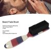 Soft Barber Fade Brush, 3pcs Beard Fade Brush Striped Pattern for Salon