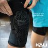 Kali Protectives Strike Knee/Shin Protection, Black/Grey, M