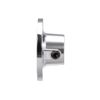 sourcing map Closet Wardrobe Rod Flange,16mm/0.63inch Dia, Socket Bracket Support Holder for Pipe 10Pcs