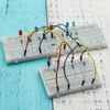 MMOBIEL 6pcs PCB 400 Points Solderless for Prototype Model Compatible with Arduino Home Projects Raspberry Pi 2 3 4 Distribution Connection Block Shield
