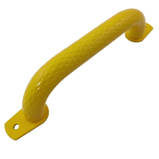 340mm Grab Handle Safety Yellow Heavy Duty Steel Grip Bar