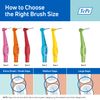 Tepe Angle Interdental Brush 0.7mm 25 Pack Yellow