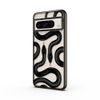 CASETiFY Impact Case for Google Pixel 8 Pro - Black Kingsnake - Clear Black