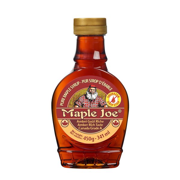 Maple Joe Maple Syrup Amber (Rich Taste) PET 15.9 oz (450 g)