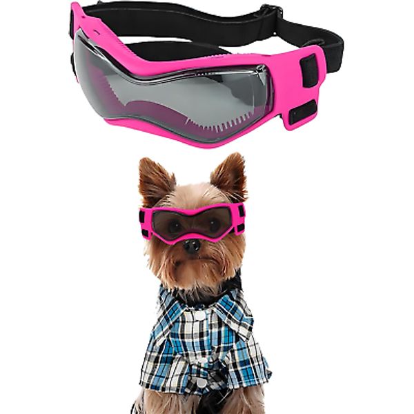 Small Dog Goggles Small Breed, Small Dog Sunglasses UV Eye Protection for Medium