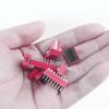 40pcs Double Row Dip Switch Kit Slide Type Dip Switch Double 1 2 3 4 5 6 8 10 Position 2.54mm PCB Mountable On-Off Toggle Switch for Circuit, Breadboard
