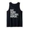 Eat Sleep Welding Repeat Welder Tank Top