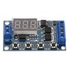 Powerful Pulse Cycle Delay Timer Switch 12V-24V Time Delay Relay with STOP Function