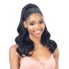FreeTress Equal Drawstring Ponytail Natural Me Natural Bouncy Curl (1B)