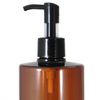 Natural Cosmetics Laboratory Light Shielding Plastic Bottle Pump, Brown, 16.9 fl oz (500 ml) Container