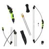 BSW-Flitzebogen Children's Bow Compound Bow Set Beginner Bow Archery 5-10 Years (Black)
