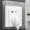 Switch Plug Waterproof Box, Transparent Waterproof Socket Box, Transparent Socket Box, Suitable for Bathroom Sockets (Screw Type)