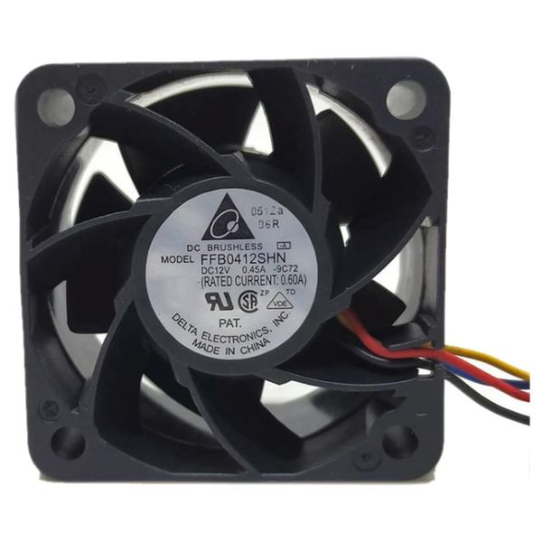 Kaneorooir FFB0412SHN 4028 40MM 40X40X28MM Server Fan Big Power Cooling Fan 12V 0.45A -Violent Air Flow Fan 4Pin Connector