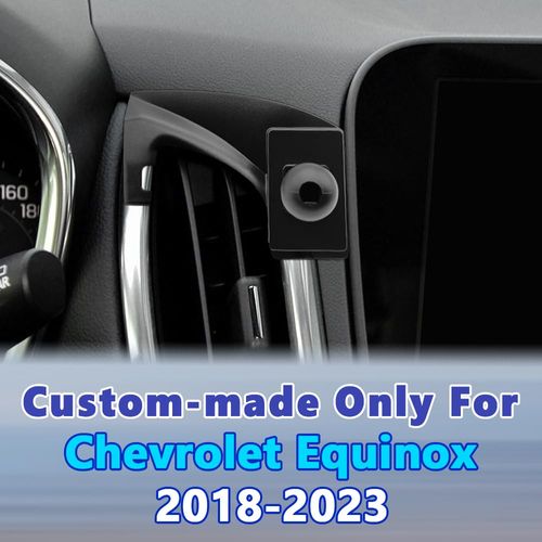 JOCUNDLY COMETURE Car Phone Holder Mount 2018-2023 Chevy Equinox Auto Accessories Interior Decoration Cellphone Case Cradles Navigation Bracket Fit for iPhone Android and All Smartphones