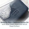 Oars + Alps Blue Charcoal Exfoliating Mens Bar Soap, Dermatologist Tested and Made with Clean Ingredients, Travel Size, 1 Pack, 6 Oz