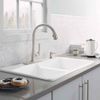 KOHLER Elmbrook Pull-Down Sprayer Kitchen Faucet in Vibrant Stainless