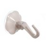 8 x Suction Hooks Lever SNAP ON Type White Plastic 50MM 2 INCH