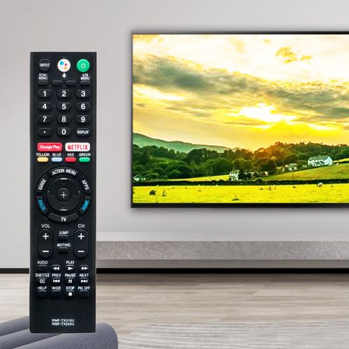 RMF-TX310U RMF-TX220U Replacement Voice Remote Control Compatible for Sony Bravia Smart TV XBR-55X800G XBR-85X900F XBR-65X800G XBR-43X800G XBR-75X800G XBR-49X800G XBR-49X900F XBR-75X900F XBR-65X900F