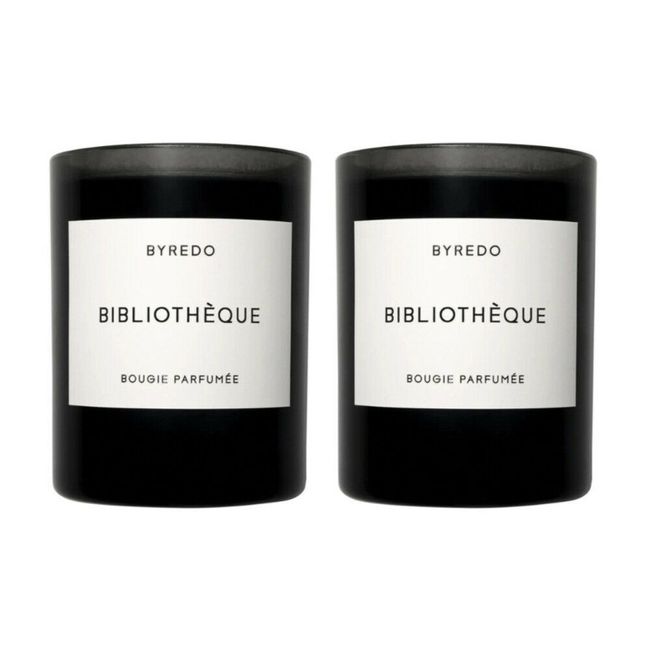 Byredo Bibliotheque Scented Candle (240g / 8.4oz) - Twin pack
