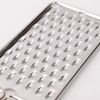 Sourcingmap Plastic Handle Home Restaurant Vegetable Cheese Grater Zester Slicer Silver Tone
