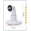 WANGCL 2Pack Adhesive Wall Mount 360 Degree Adjustable Screwless Bracket for Your Ring Surveillance Camera Without Drilling