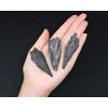 3 Pieces Large Black Kyanite Blades Premium Quality Chunky Natural Rough Wand 2" - 2.5"