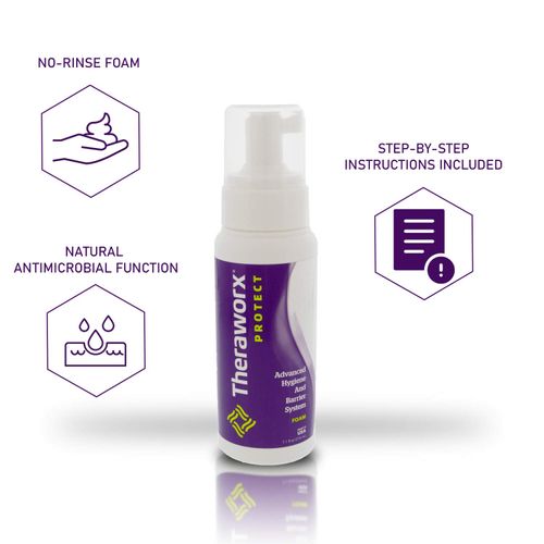 TheraWorx Protect Advanced Hygiene Barrier Foam 7.1 fl oz