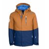 Trollkids Hallingdal Ski Jacket, Bronze/Navy Blue