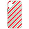 iPhone 16 Plus Christmas Peppermint Candy Stripes Case