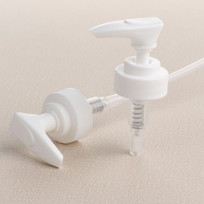 Factory Direct Craft Set of 6 Make Your Own Soap Pump, White Threaded Soap Dispenser Pumps