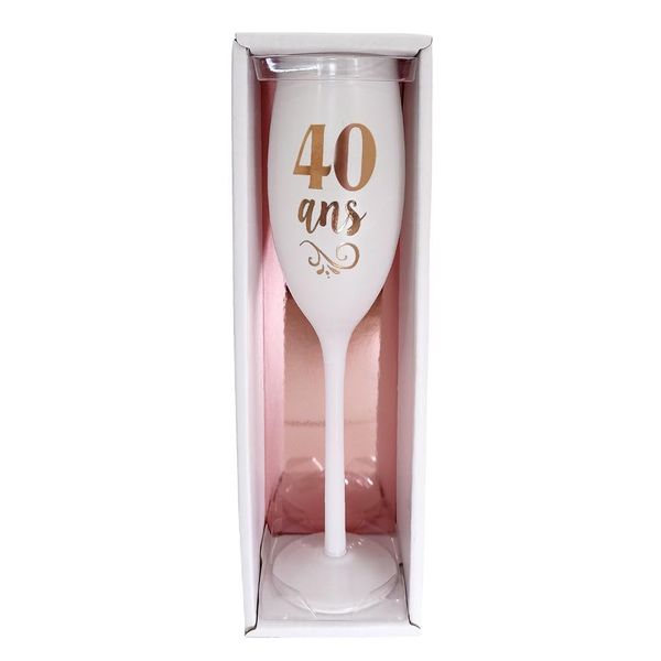 STC 40th Anniversary Flute with Copper Reflections Simple and Elegant
