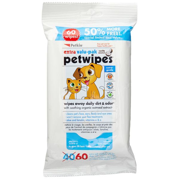 Petkin Eco pet Wipes