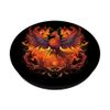 Phoenix Eagle Reborn New Beginning Flames Under Sun Symbolic PopSockets Swappable PopGrip