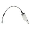 TRQ Performance Rear Performance Brake Hose Set Compatible with Chevrolet GMC